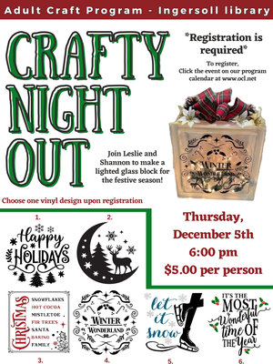 ING-Crafty Night Out